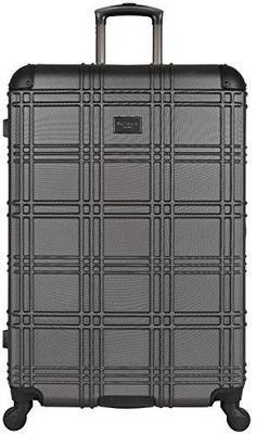 

Ben Sherman Checkered Hard Body Expandable Check-in Luggage -  inch(Black