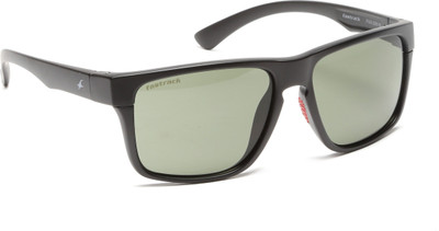 Fastrack Retro Square Sunglasses (Green)
