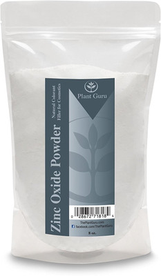 

Plant Guru Zinc Oxide Powder - Non-Nano and Uncoated, High-Purity - SPF SPF-30 PA+++(227 g)