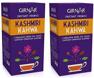 

Girnar Tea Girnar Instant Green Tea Premix Kashmiri Kahwa Spices Green Tea(100 g, Box)