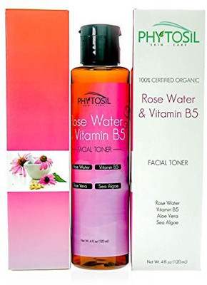 

Phytosil Rose Water & Vitamin B5 Toner(118.3 ml)