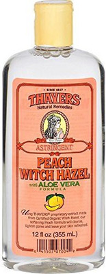 

Thayers Witch Hazel With Aloe Vera Peach, 12 Fluid Ounce(354.89 ml)