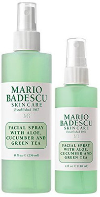 

Mario Badescu Facial Spray With Aloe, Cucumber & Green Tea Duo, 4 Oz. & 8 Oz.(354.89 ml)
