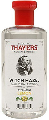 

Thayers Witch Hazel Astringent With Aloe Vera Formula, Lemon, 12 Fluid Ounce(354.89 ml)