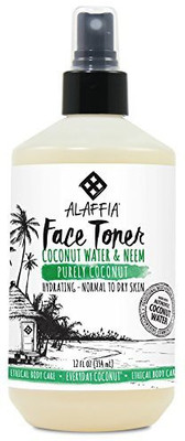 

Alaffia Purely Coconut Face Toner, Normal To Dry Skin, Refreshing Help To Hydrate And Balance Skin(354.89 ml)