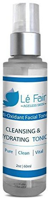 

Le Fair AntiOxidant Facial Toner Hydrated And Nourishes Skin Alcohol Free & Gentle Cleansing(60 ml)