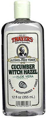 

Thayers Witch Hazel Toner With Aloe Vera Cucumber, 12 Oz(354.89 ml)