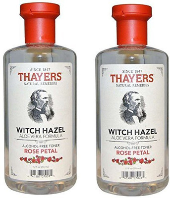 

Thayers AlcoholFree Rose Petal Soothing Witch Hazel For Face & Skin With Aloe Vera Hqljnl, 2Pack(354.89 ml)