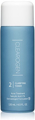 

Clearogen Clarifying Toner For Acne And Blemishes, Natural Ingredients, Fresh Botanical, Unclogs Pores And Balances Oil Production 4.0 Fl. Oz.(118.3 ml)