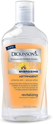 

Dickinsons Enhanced Witch Hazel Shine Free Energizing Astringent, 16 Fluid Ounce(473.18 ml)