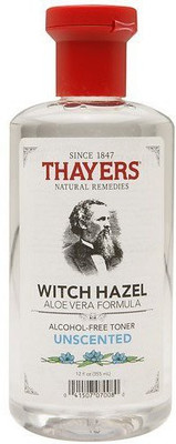 

Thayers AlcoholFree Witch Hazel With Organic Aloe Vera Formula Toner, Unscented 12 Fl Oz(354.89 ml)
