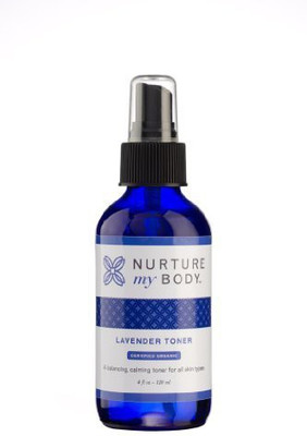 

Nurture My Body AllNatural Lavender Facial Toner, Lavender, 4 Fl Oz. Certified Organic Ingredients(118.3 ml)
