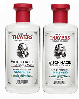 

Thayers AlcoholFree Unscented Witch Hazel And Aloe Vera Formula Toner 12 Oz.(354.89 ml)