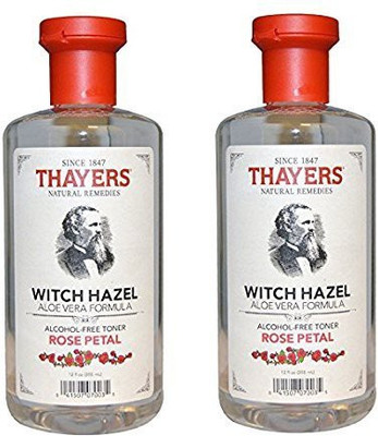 

Thayers AlcoholFree Hydktr Rose Petal Witch Hazel With Aloe Vera, 2Pack(354.89 ml)