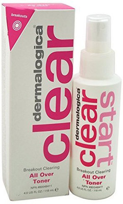 

Dermalogica Clear Start Breakout Clearing All Over Toner, 4 Fluid Ounce(118.3 ml)