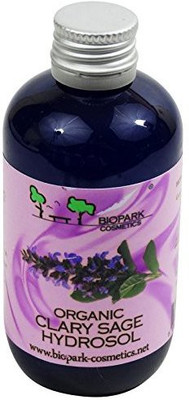 

Yumi Bio Shop Biopark Organic Clary Sage Hydrosol Removes MakeUp & Tones Ideal For Oily & Impure Skin Suitable For Inflamed & Mature Skin 3.38 Fl.Oz(99.96 ml)