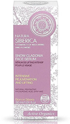 

Natura Siberica Active Organics Face Lifting Serum AntiAge With Cladonia Nivalis, Active Organics Wild Herbs And Flowers 30 Ml(30 ml)