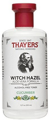 

Thayers Witch Hazel Cucumber Face Toner. 12 Fluid Ounce AlcoholFree Facial Mist With Aloe Vera Formula. Skin Care Essentials(354.89 ml)