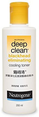 

Neutrogena 2 Lot X Deep Clean Blackhead Eliminating Cooling Toner(200 ml)