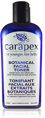 

Carapex Botanical Facial Toner, Natural & Gentle, Alcohol & Fragrance Free, Anti Aging, Firming Formula For Sensitive, Oily(120 ml)