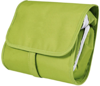 

Bluwings Foldable Long Term Multipurpose Hanging Toiletry Travel Bag Organizer kit Travel Toiletry Kit(Green)