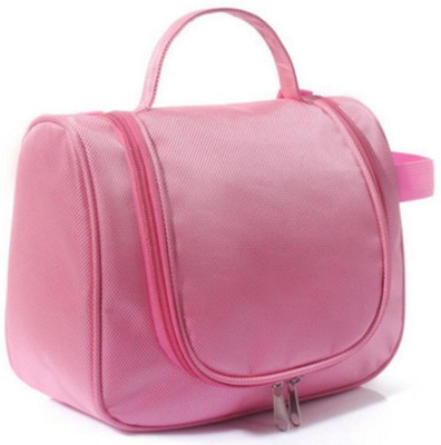 

Bluwings Multipurpose Makeup Bag Travel Toiletry Kit Travel Toiletry Kit(Pink)