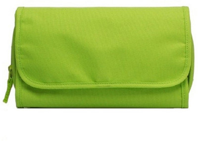 

Saiyam Portable Folding Travel Organizer Toiletry Bag with Hanging Hook Travel Toiletry Kit(Multicolor)