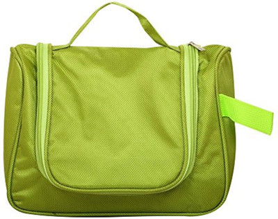 

ALPYOG Multipurpose Makeup Bag Green Travel Toiletry Kit(Green)