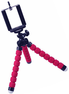 

BUY SURETY Sponge Flexible Octopus Tripod with Phone Holder Tripod Tripod(Multicolor, Supports Up to 1000 g)