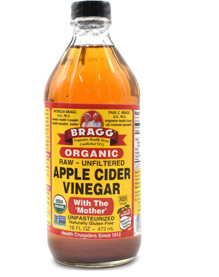 

Bragg Organic Raw - Unfiltered Apple Cider Vinegar - 473ml(16oz) Vinegar(473 ml)