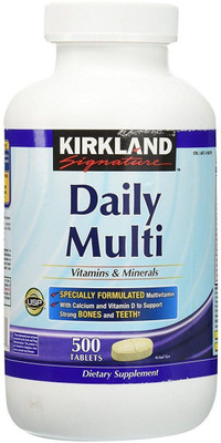 

Kirkland Signature Daily Multi Vitamins & Minerals(500 No)