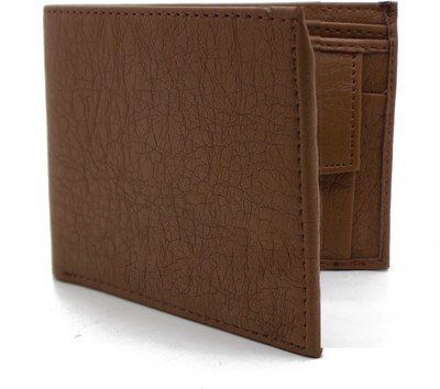 

Elegant Boys Brown Artificial Leather Wallet(4 Card Slots)