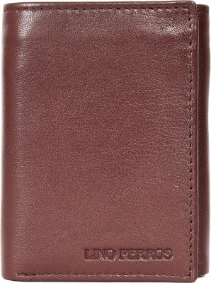 

Lino Perros Men Brown Genuine Leather Wallet