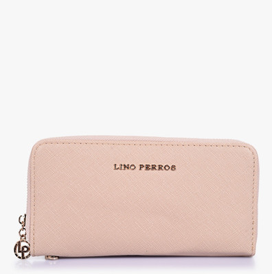 

Lino Perros Women Beige Artificial Leather Wallet(8 Card Slots)