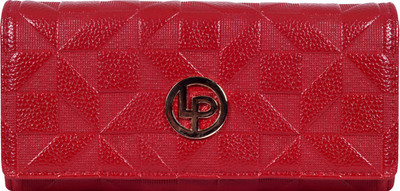 

Lino Perros Women Red Artificial Leather Wallet(10 Card Slots)