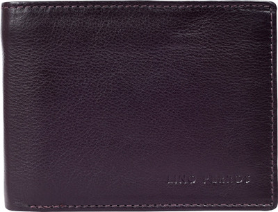 

Lino Perros Men Brown Genuine Leather Wallet(12 Card Slots)