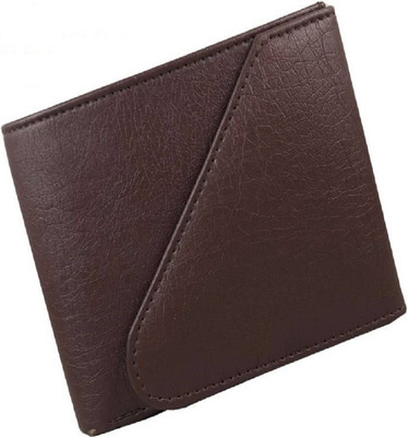 Insta service Men Brown Artificial Leather Wallet(3 Card Slots)