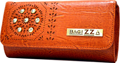 

BAGIZZA Women Brown Artificial Leather Wallet(4 Card Slots)