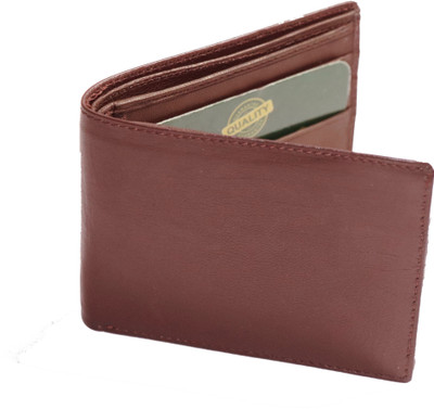 

Royal Attire Men Brown Genuine Leather Wallet(6 Card Slots)