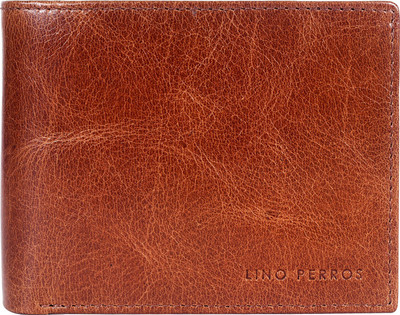 

Lino Perros Men Brown Genuine Leather Wallet