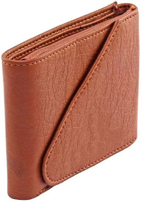 

Aussie youper Men Tan Artificial Leather Wallet(7 Card Slots)