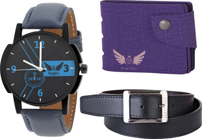 

Martell Analog Watch Combo(Black)