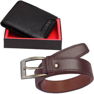 

Elligator Belt, Wallet Combo(Brown, Black)