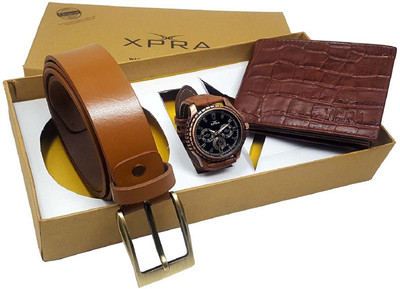 

Xpra Analog Watch Combo(Brown)