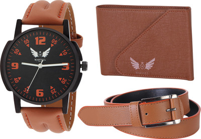 

Martell Analog Watch Combo(Black)