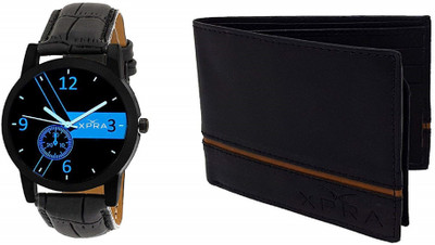 

Xpra Analog Watch Combo(Black)
