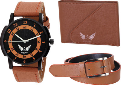 

Martell Analog Watch Combo(Black)