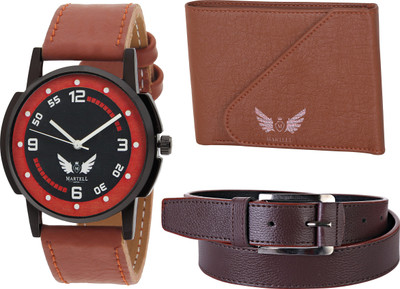 

Martell Analog Watch Combo(Black)