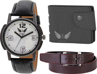 

Martell Analog Watch Combo(White)