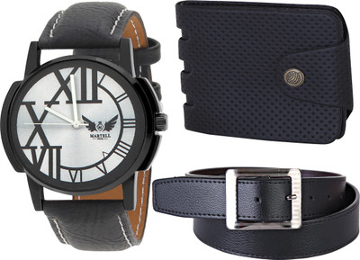 

Martell Analog Watch Combo(Silver)